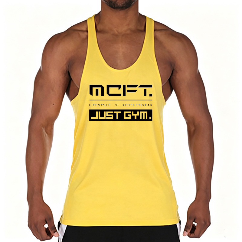 Running Gear Vest - Running Men Cotton Gym Vest Tank