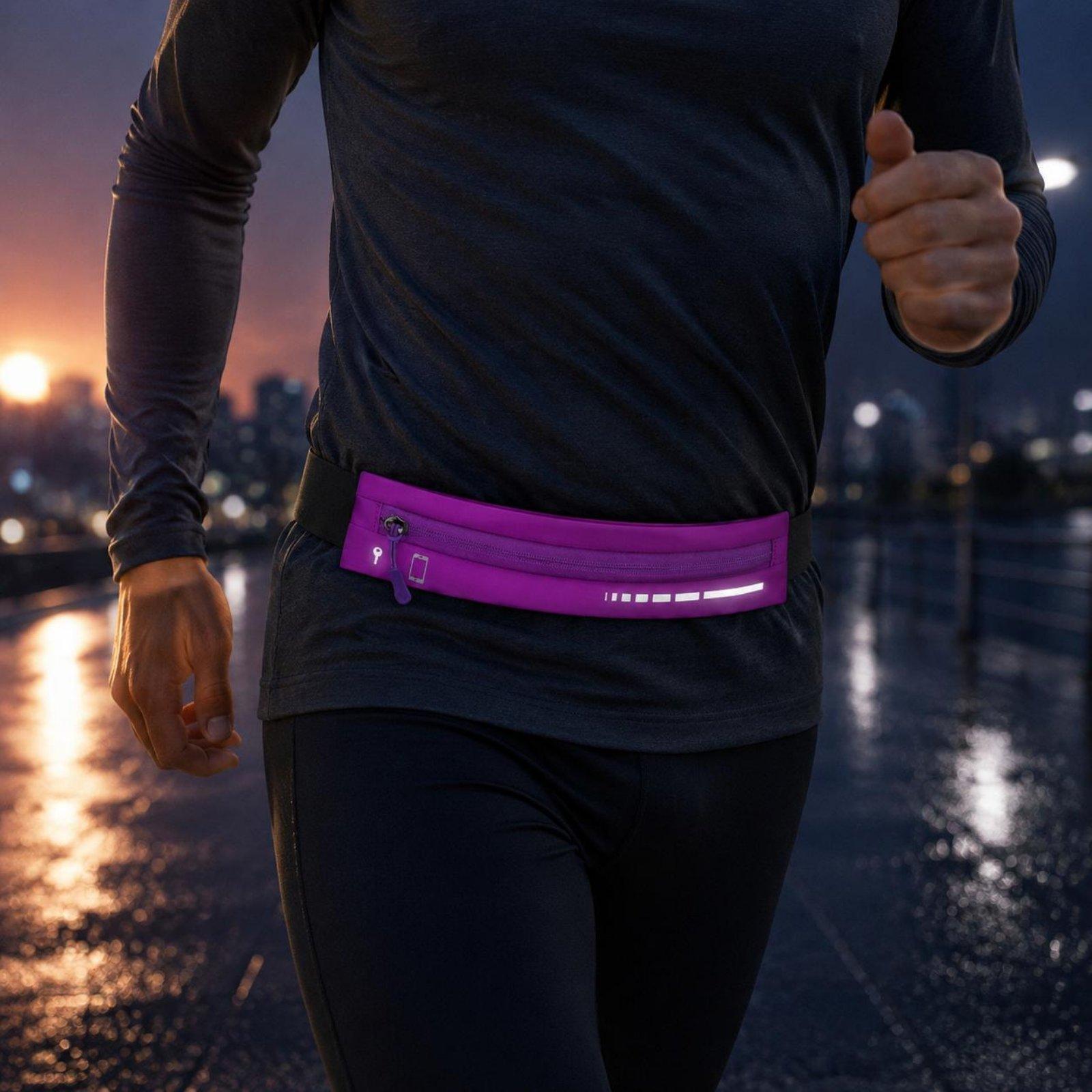 Running Gear Design - Nylon Athletic Waist Pouch for Gym