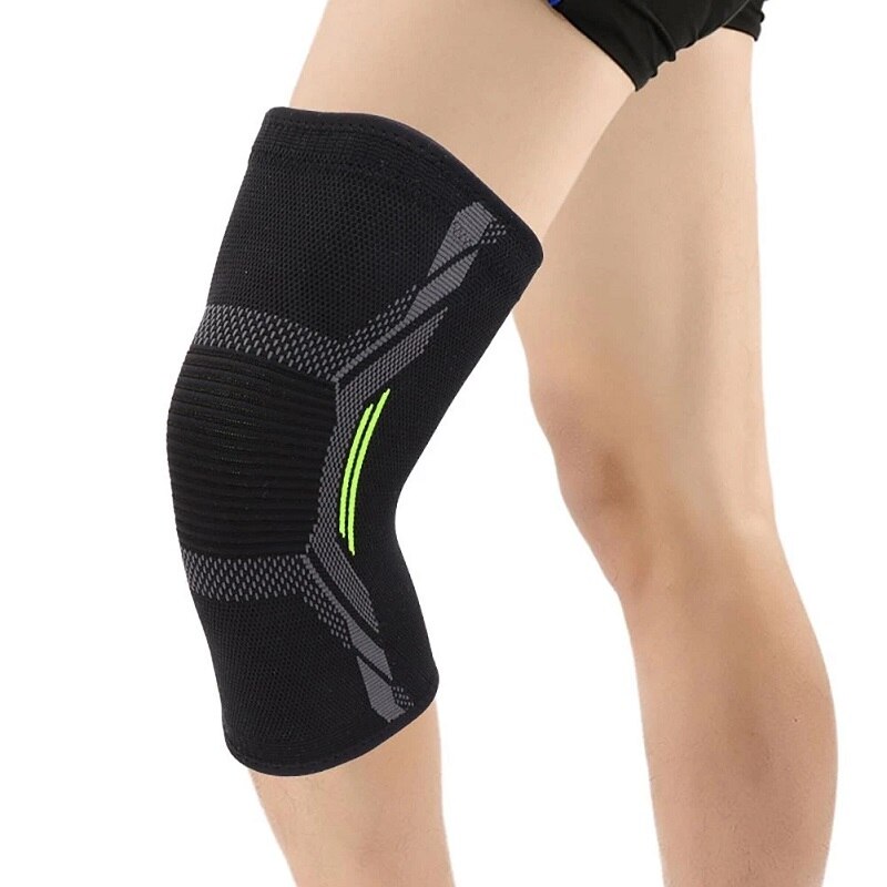 Single Knee Pad Knitted Nylon  - Running Gear Knee 评论和价格