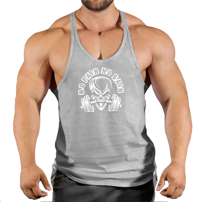 New Hot Sale Mens Printed Tank - Running Gear Vest 评论和价格