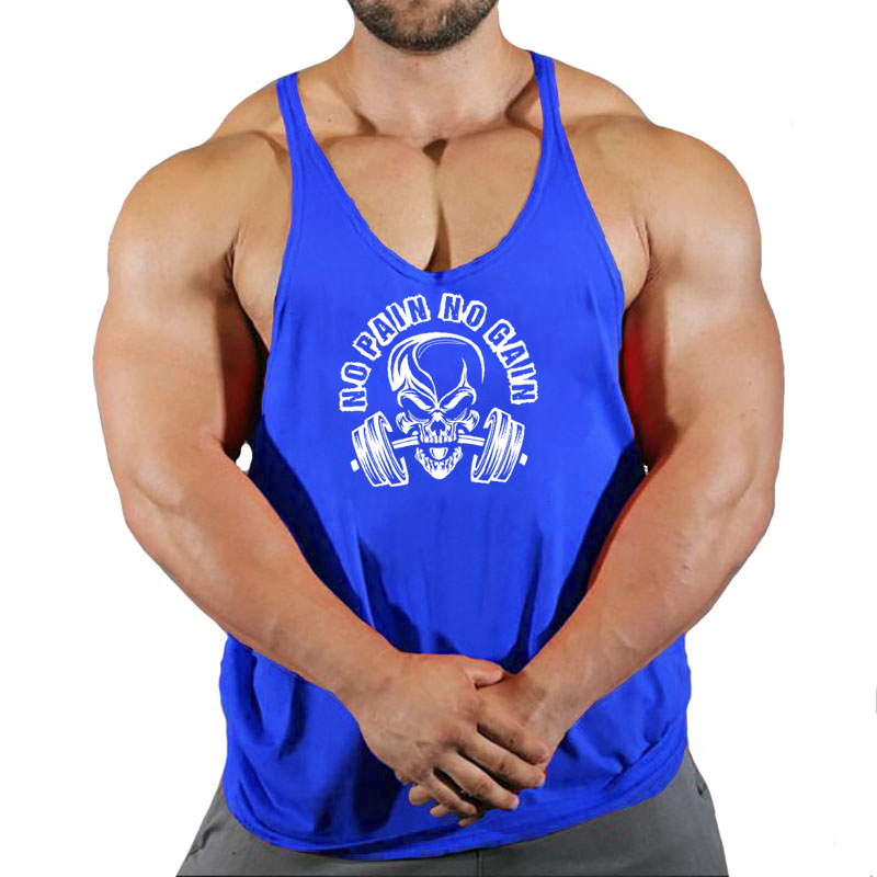 New Hot Sale Mens Printed Tank - Running Gear Vest 评论和价格