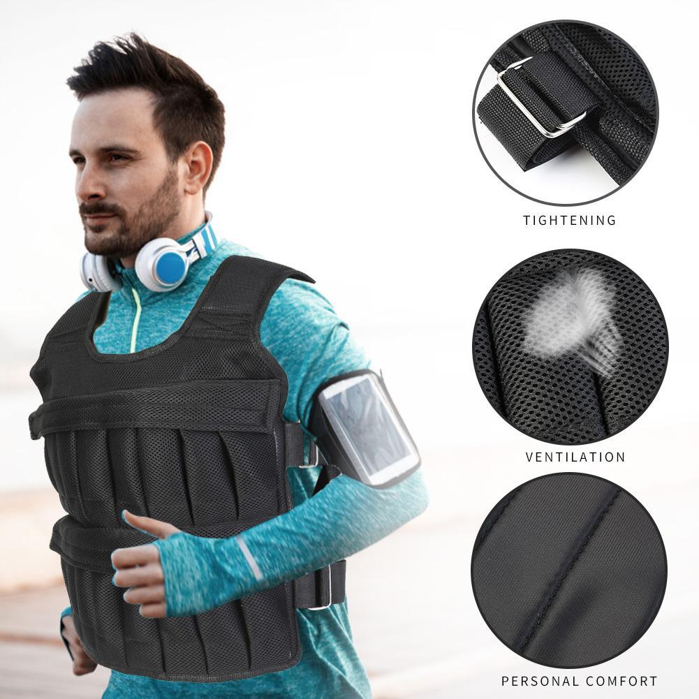 3/15/35kg Workout Weight Jacke - Running Gear Vest 评论和价格