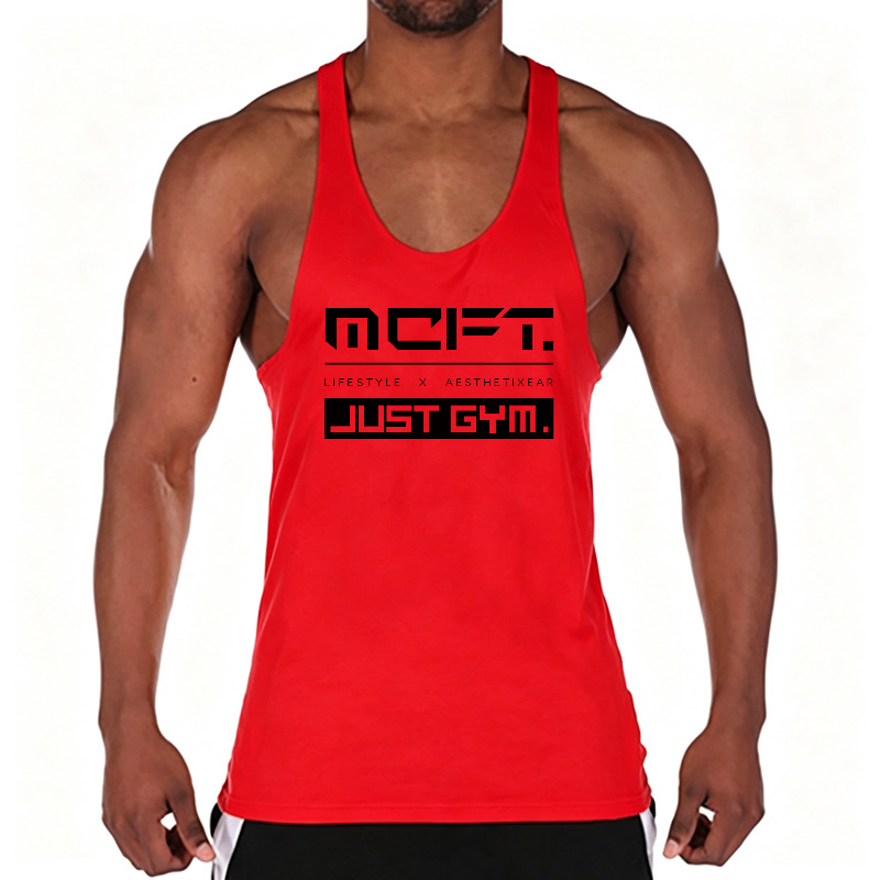 Running Men Cotton Gym Vest Ta - Running Gear Vest 评论和价格