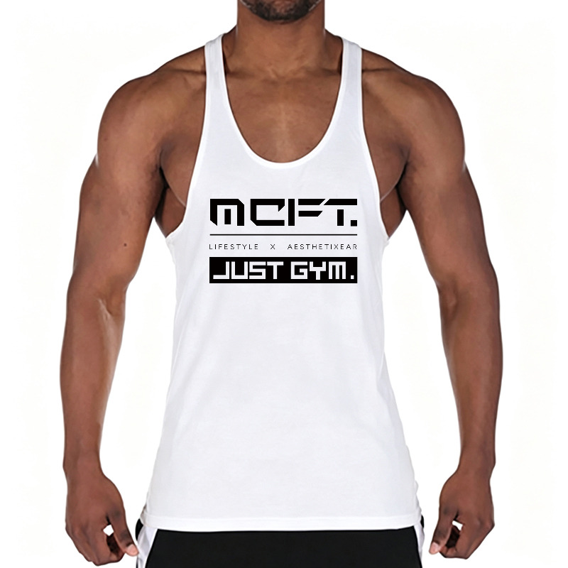 Running Men Cotton Gym Vest Ta - Running Gear Vest 评论和价格