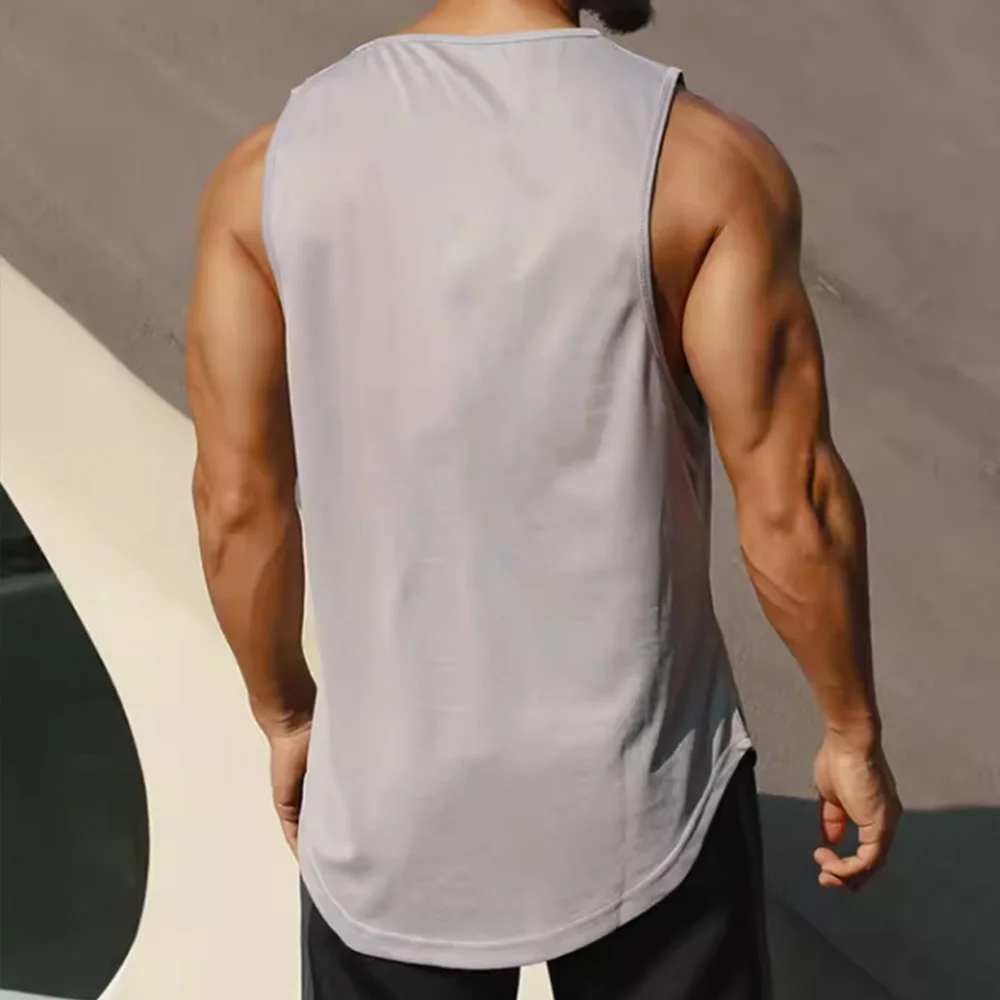 Men's Gym Tank Top Fitness Sle - Running Gear Vest 评论和价格