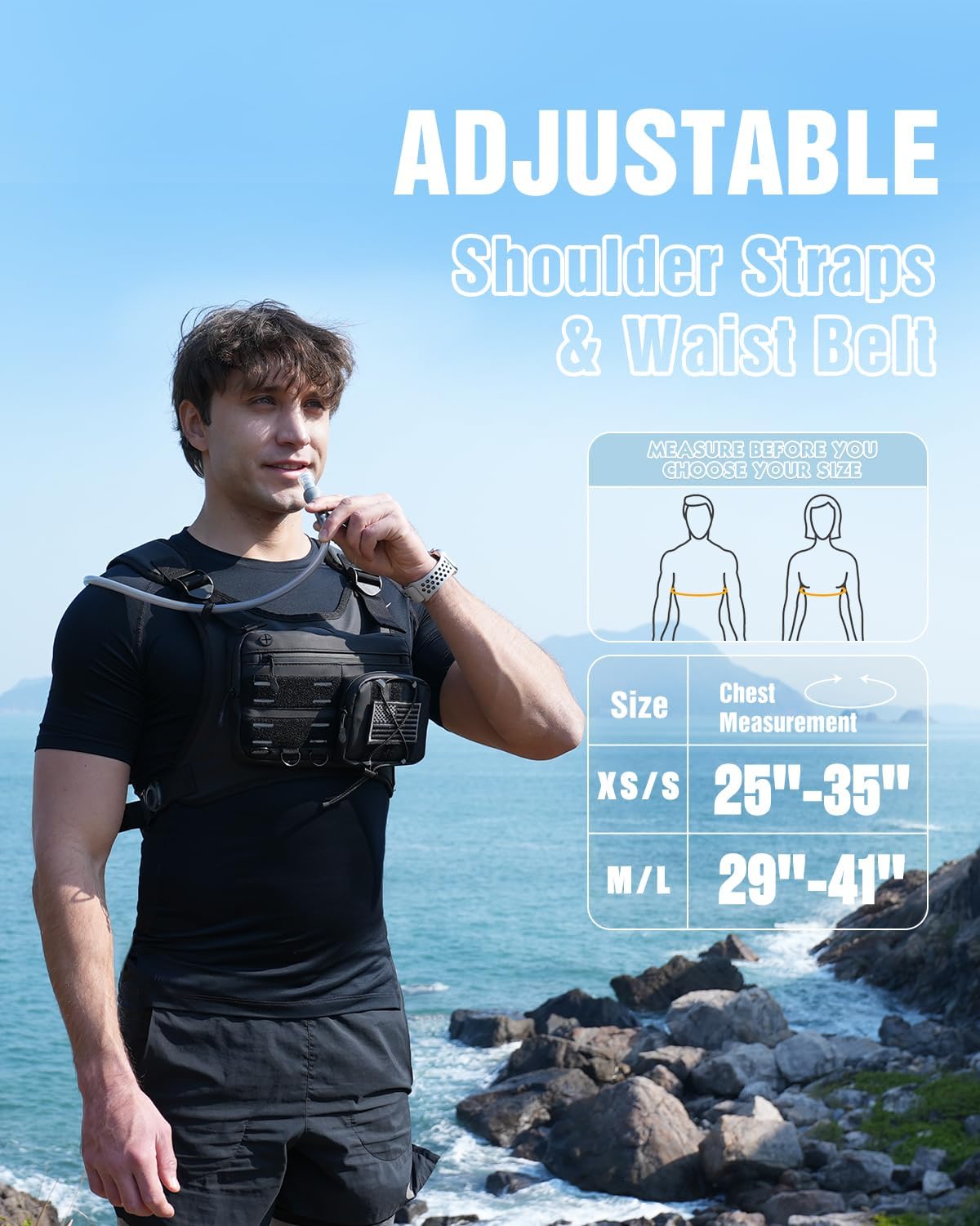 Zelvot Running Vest with 2L Wa - Running Gear Design 评论和价格