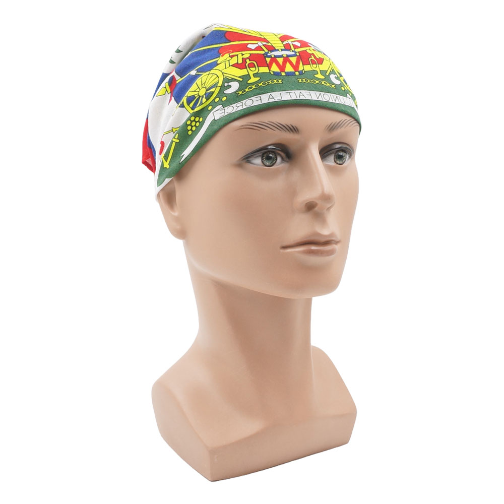 Haiti Flag Bandana 100% Cotton - Running Gear Gifts For Women 评论和价格