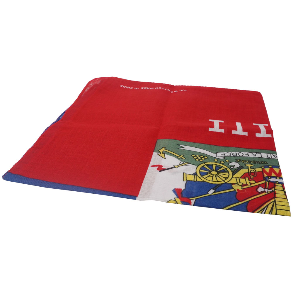 Haiti Flag Bandana 100% Cotton - Running Gear Gifts For Women 评论和价格