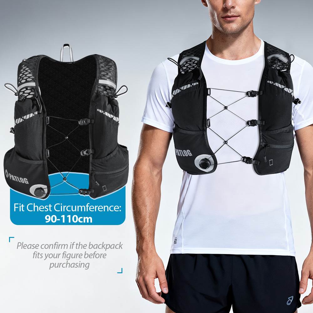 8L Breathable Hydration Vest P - Running Gear Vest 评论和价格
