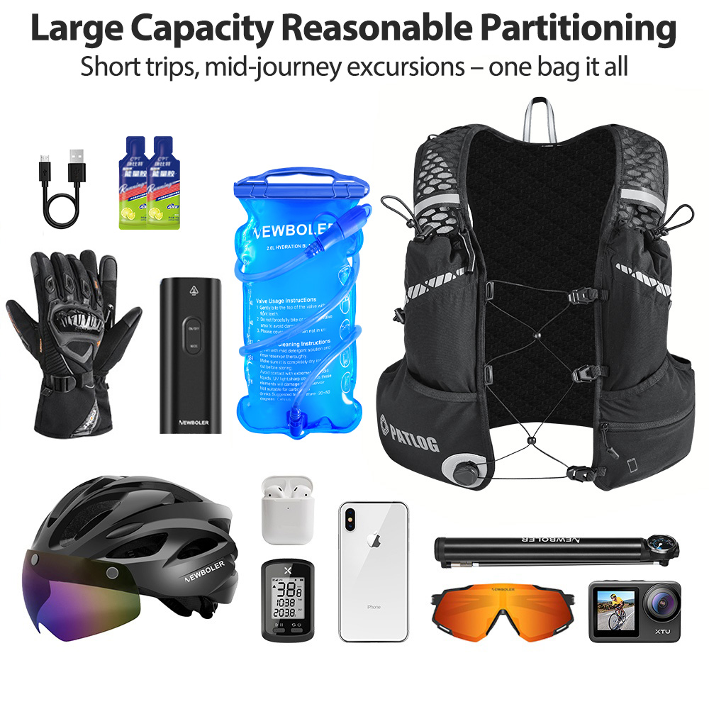 8L Breathable Hydration Vest P - Running Gear Vest 评论和价格