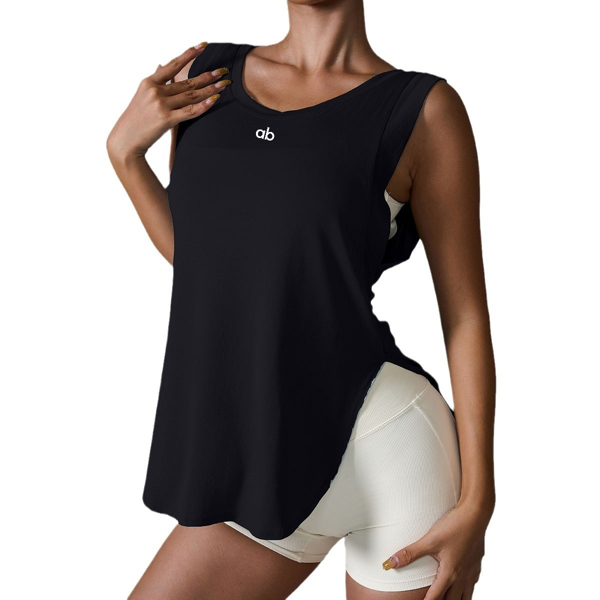 Women's Quick Dry Sleeveless Y - Running Gear Vest 评论和价格